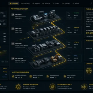 Interfaz digital de automatización industrial para la industria gráfica y PrintPriceOS